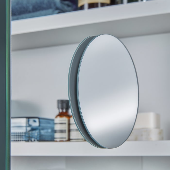 Sanipa Reflection Melamin-Spiegelschrank MILO 100 mit 2 Türen