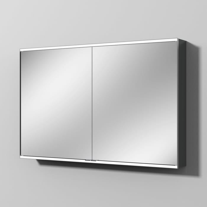 Sanipa Reflection Spiegelschrank MARIE 120 cm mit LED-Beleuchtung, Korpus: Melamin