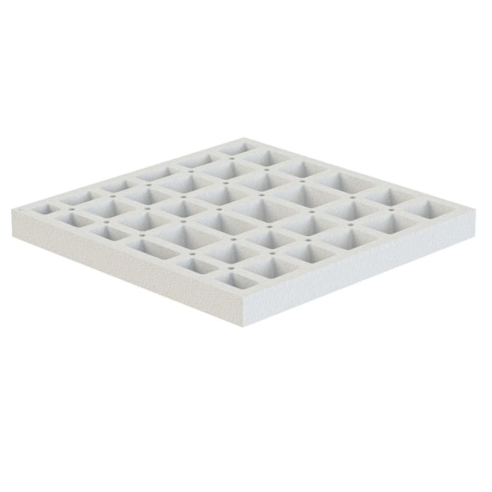 Schedel Plan Unterbauelement mit Waben 90 x 90 x 8 cm
