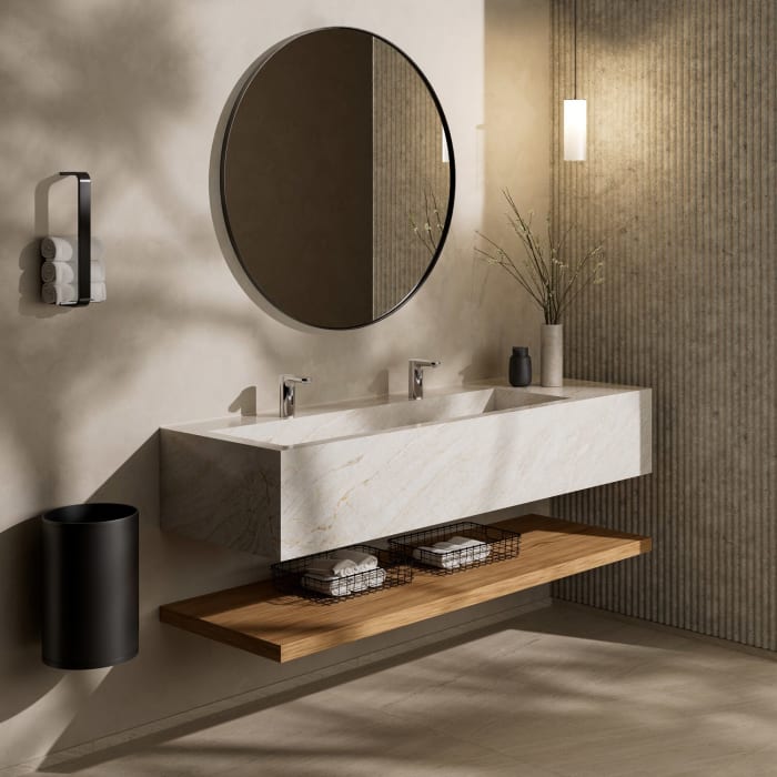 Schell CELIS E² Elektronische Waschtisch-Armatur mit Batteriebetrieb, Hochdruck-Kaltwasser