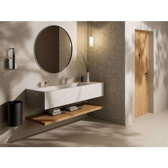 Schell CELIS E² Elektronische Waschtisch-Armatur mit Steckernetzteil, Hochdruck-Kaltwasser