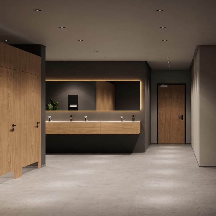 Schell XERIS E² Elektronische Waschtisch-Thermostatarmatur mit Stecker-Netzteil, Hochdruck-Mischwasser, M