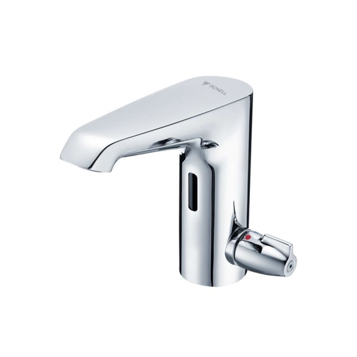 Schell XERIS E² Elektronische Waschtisch-Thermostatarmatur mit Batteriebetrieb, Hochdruck-Mischwasser, M