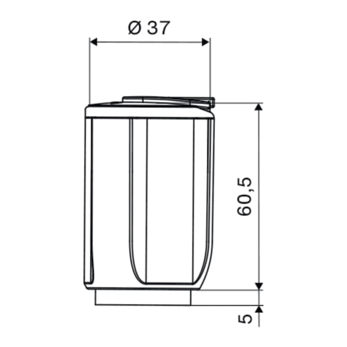 Schell SECUR COMFORT-Griff, abschließbar