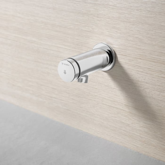 Schell PETIT Selbstschluss Wandauslauf-Armatur SC