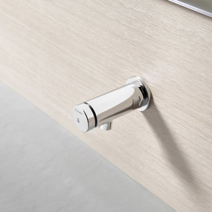 Schell PETIT Selbstschluss Wandauslauf-Armatur SC