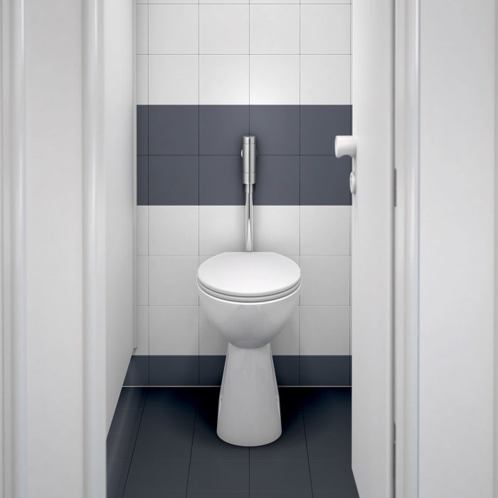 Schell SCHELLOMAT SILENT ECO Aufputz-WC-Druckspüler SV DN 20