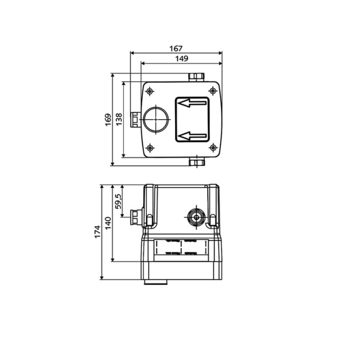 Schell LINUS Unterputz-Masterbox WBW-E-M