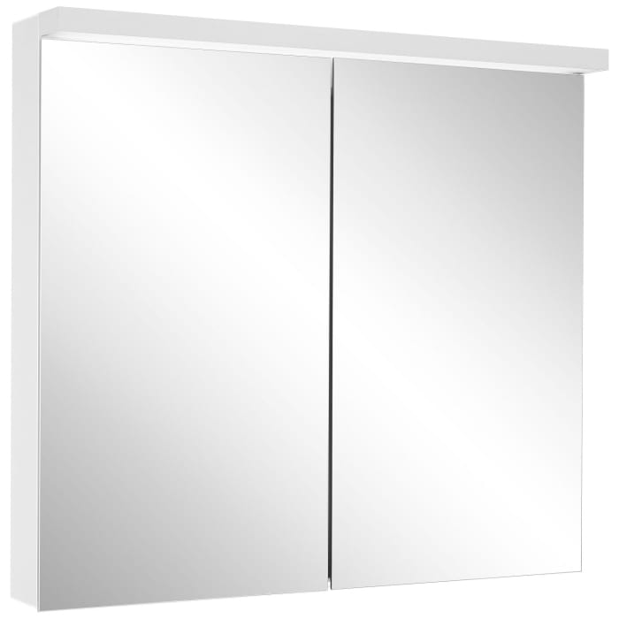 Schneider BORDO TW Spiegelschrank ALU1 70/2/TW 69,5 x 73,1 cm, DE MEGABAD