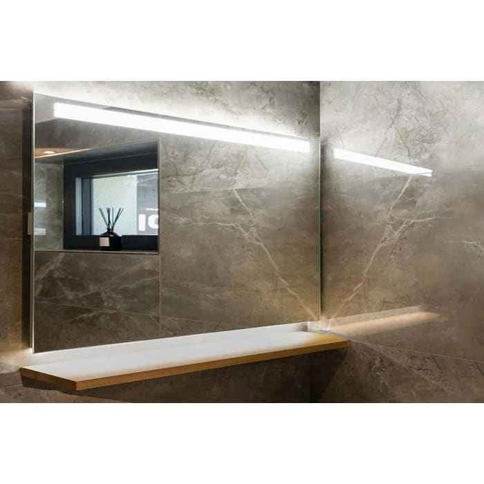 Schneider ARANGA LED Lichtspiegel ARA/SP 160/LED/SH/SD 161,5 x 70 cm LED 4000 K mit Spiegelheizung und Steckdose