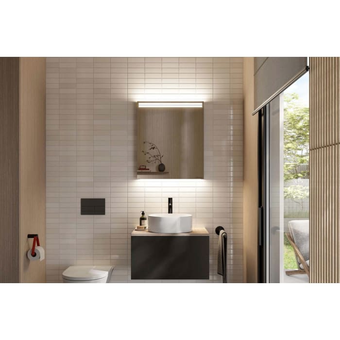 Schneider ARANGA LED Lichtspiegel ARA/SP 50/LED/SD 51,5 x 70 cm LED 3000 K mit Steckdose