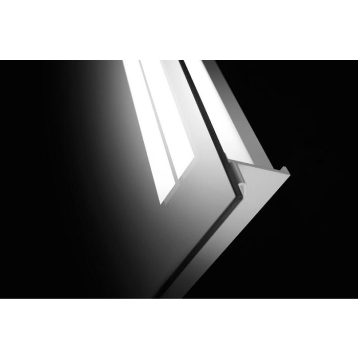 Schneider ARANGA LED Lichtspiegel ARA/SP 100/LED/SD 101,5 x 70 cm LED 3000 K mit Steckdose