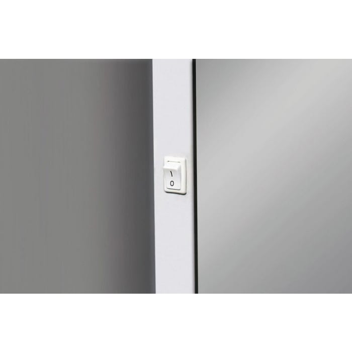 Schneider ARANGA LED Lichtspiegel ARA/SP 60/LED/SH/SD 61,5 x 70 cm LED 3000 K mit Spiegelheizung und Steckdose