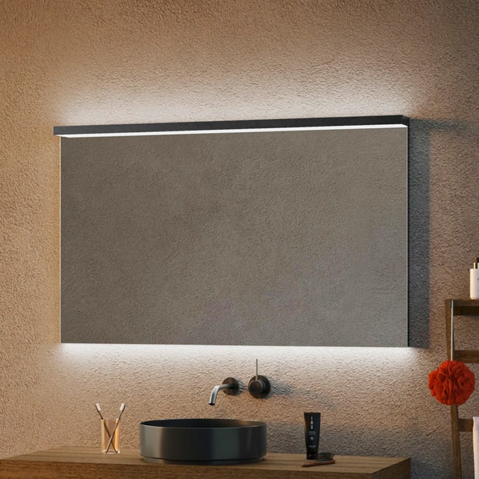 Schneider BORDO TW Lichtspiegel ALU1/SP 120/TW 119,5 x 72,9 cm mit LED-Beleuchtung dimmbar