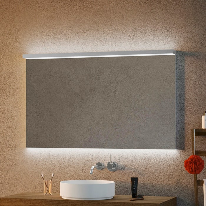 Schneider BORDO TW Lichtspiegel ALU1/SP 120/TW 119,5 x 72,9 cm mit LED-Beleuchtung dimmbar