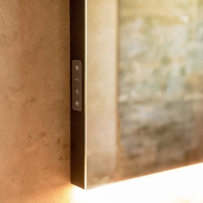 Schneider BORDO TW Lichtspiegel ALU1/SP 120/TW 119,5 x 72,9 cm mit LED-Beleuchtung dimmbar