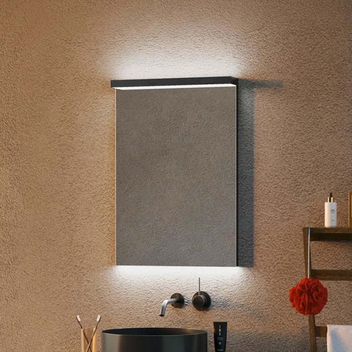 Schneider BORDO TW Lichtspiegel ALU1/SP 50/TW 49,5 x 72,9 cm mit LED-Beleuchtung dimmbar