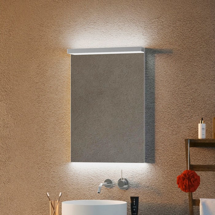 Schneider BORDO TW Lichtspiegel ALU1/SP 50/TW 49,5 x 72,9 cm mit LED-Beleuchtung dimmbar