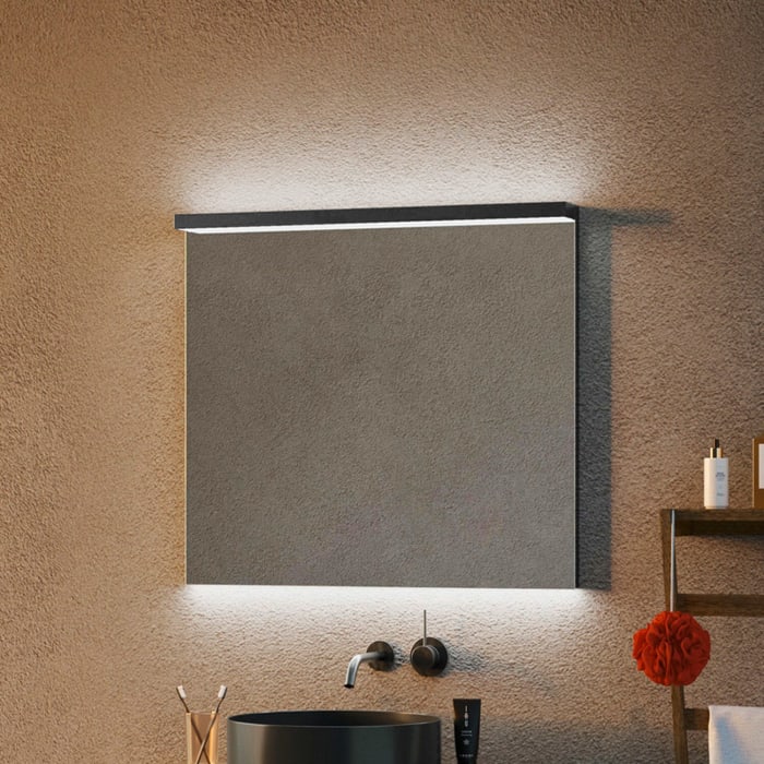 Schneider BORDO TW Lichtspiegel ALU1/SP 80/TW 79,5 x 72,9 cm mit LED-Beleuchtung dimmbar