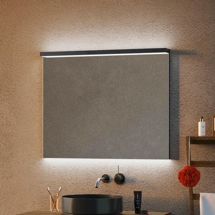 Schneider BORDO TW Lichtspiegel ALU1/SP 90/TW 89,5 x 72,9 cm mit LED-Beleuchtung dimmbar