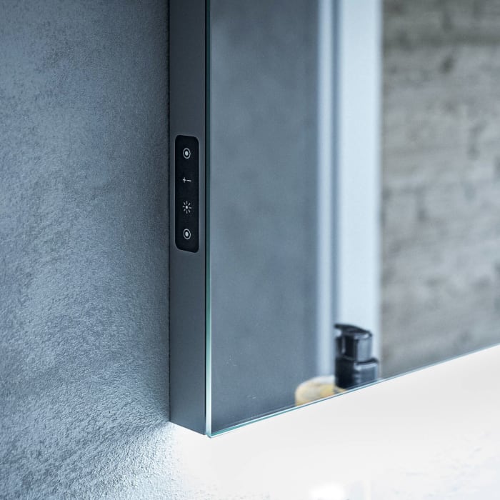 Schneider BORDO TW Lichtspiegel ALU1/SP 90/TW 89,5 x 72,9 cm mit LED-Beleuchtung dimmbar