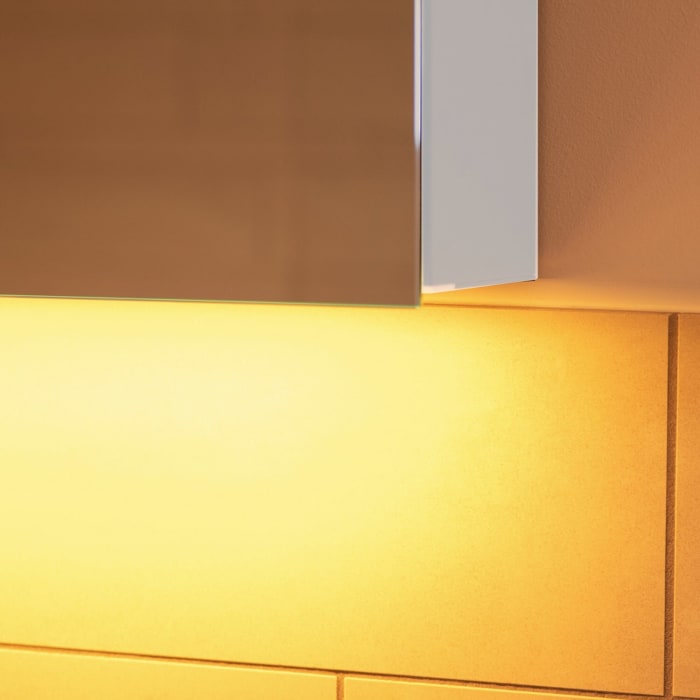 Schneider BORDO TW Spiegelschrank ALU1 50/1/TW/L 49,5 x 73,1 cm, Steckdose links, CH