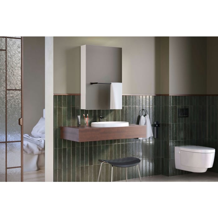 Schneider CARE Spiegelschrank CLC1 60/1/O/L 59,5 x 82 cm, mit Drehtür, CH