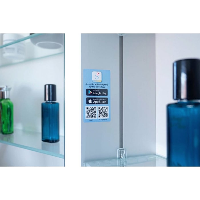 Schneider FILO HCL Spiegelschrank ALS1 120/2/HCL 119,5 x 75,9 cm, DE