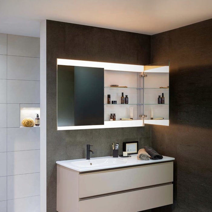 Schneider FILO HCL Spiegelschrank ALS1 120/2/HCL 119,5 x 75,9 cm, CH