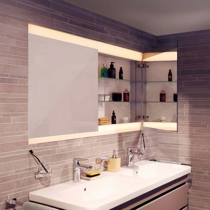 Schneider FILO HCL Spiegelschrank ALS1 140/2/HCL 139,5 x 75,9 cm, DE