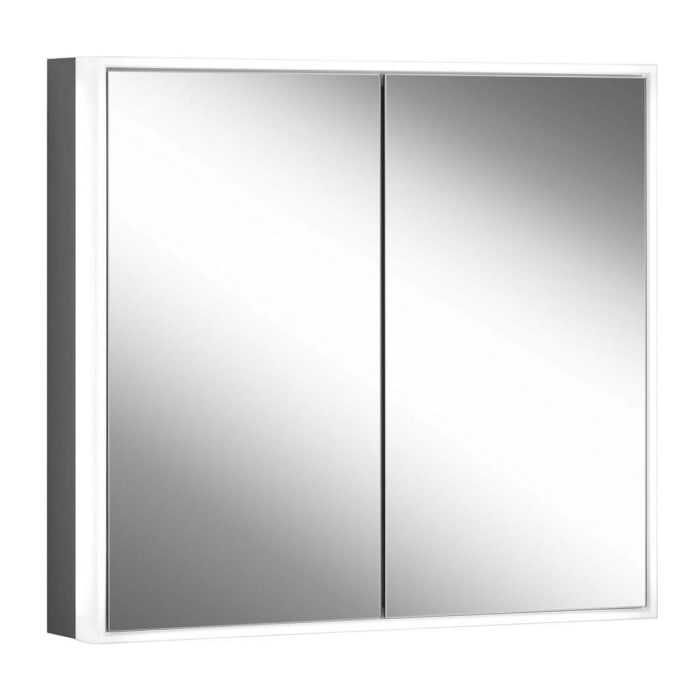 Schneider GLOW classic HCL Spiegelschrank PLU1 90/2/HCL 92,5 x 73,1 cm mit 2 Steckdosen, DE