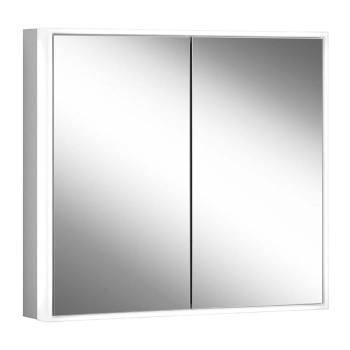 Schneider GLOW classic HCL Spiegelschrank PLU1 90/2/HCL 92,5 x 73,1 cm mit 2 Steckdosen, DE