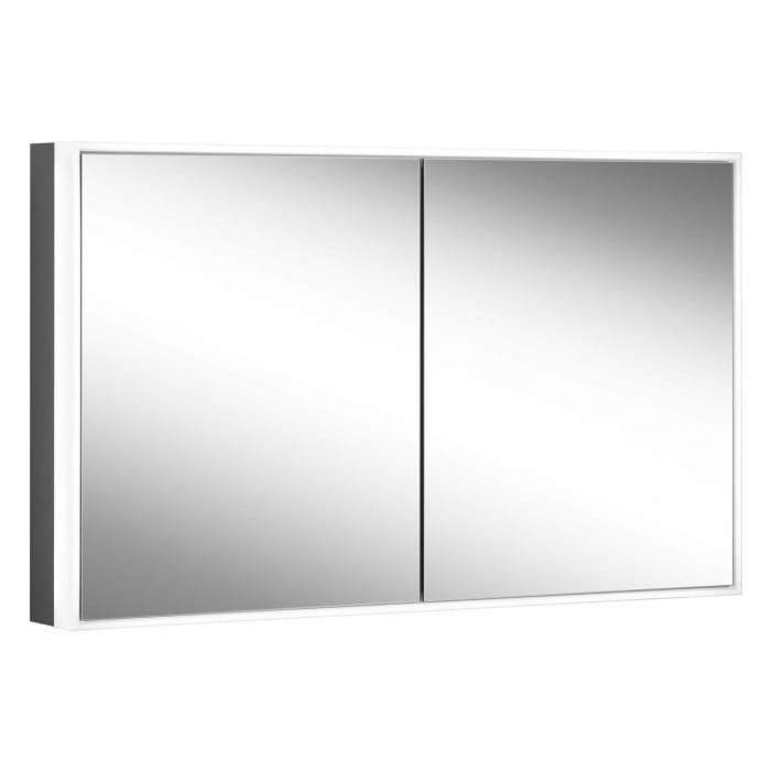 Schneider GLOW classic HCL Spiegelschrank PLU1 100/2/HCL 102,5 x 73,1 cm mit 2 Steckdosen, CH