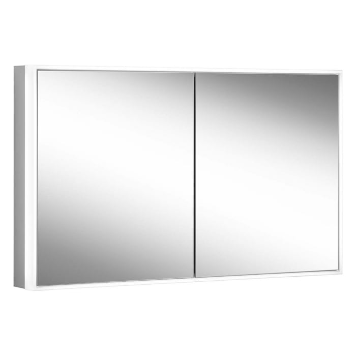 Schneider GLOW classic HCL Spiegelschrank PLU1 120/2/HCL 122,5 x 73,1 cm mit 2 Steckdosen, DE