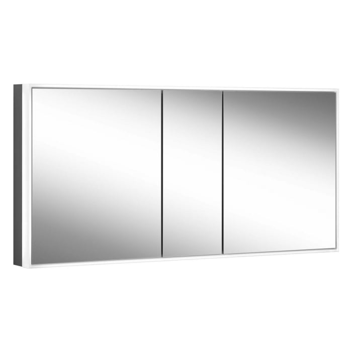 Schneider GLOW classic HCL Spiegelschrank PLU1 150/3/HCL 152,5 x 73,1 cm mit 2 Steckdosen, DE