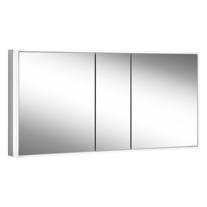 Schneider GLOW classic HCL Spiegelschrank PLU1 150/3/HCL 152,5 x 73,1 cm mit 2 Steckdosen, DE