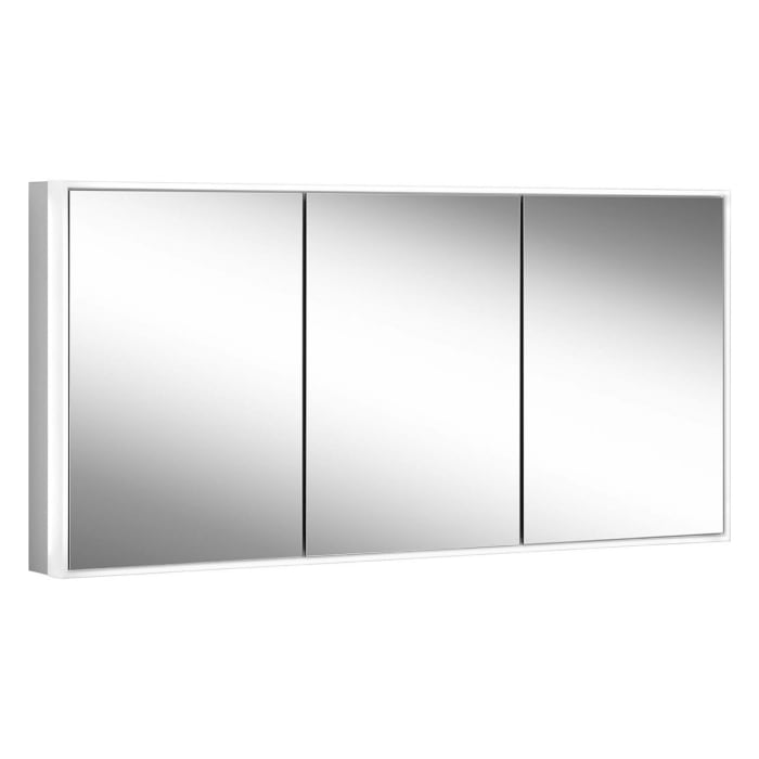 Schneider GLOW classic HCL Spiegelschrank PLU1 150/3/GT/HCL 152,5 x 73,1 cm mit 2 Steckdosen, DE