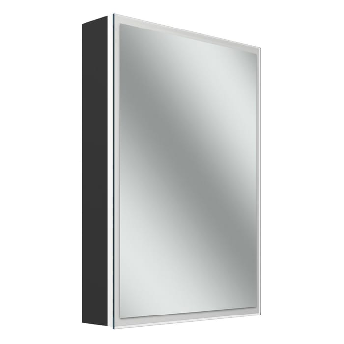 Schneider GLOW D2W Spiegelschrank GLO1 50/1/D2W/L 51,3 x 73,6 cm, Anschlag rechts, DE