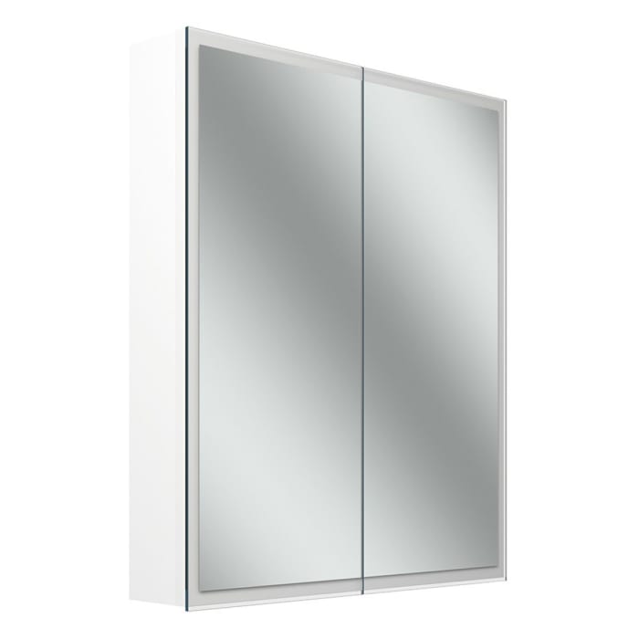 Schneider GLOW D2W Spiegelschrank GLO1 60/2/D2W/L 61,3 x 73,6 cm, 2-türig, CH
