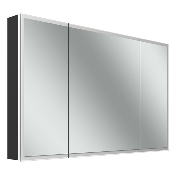 Schneider GLOW D2W Spiegelschrank GLO1 120/3/D2W 121,3 x 73,6 cm, 3-türig, DE