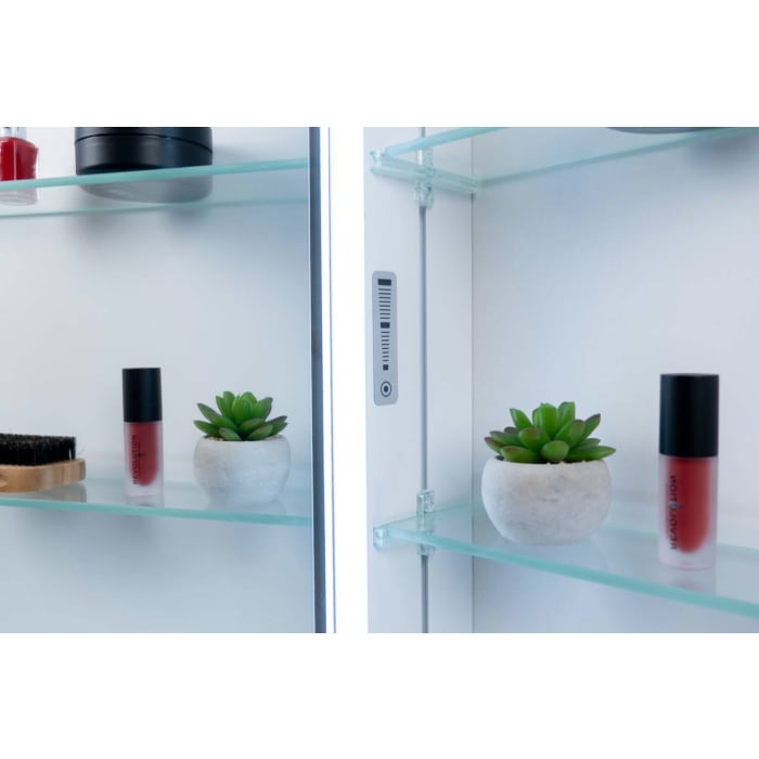 Schneider GLOW D2W Spiegelschrank GLO1 150/3/GT/D2W 151,3 x 73,6 cm, CH