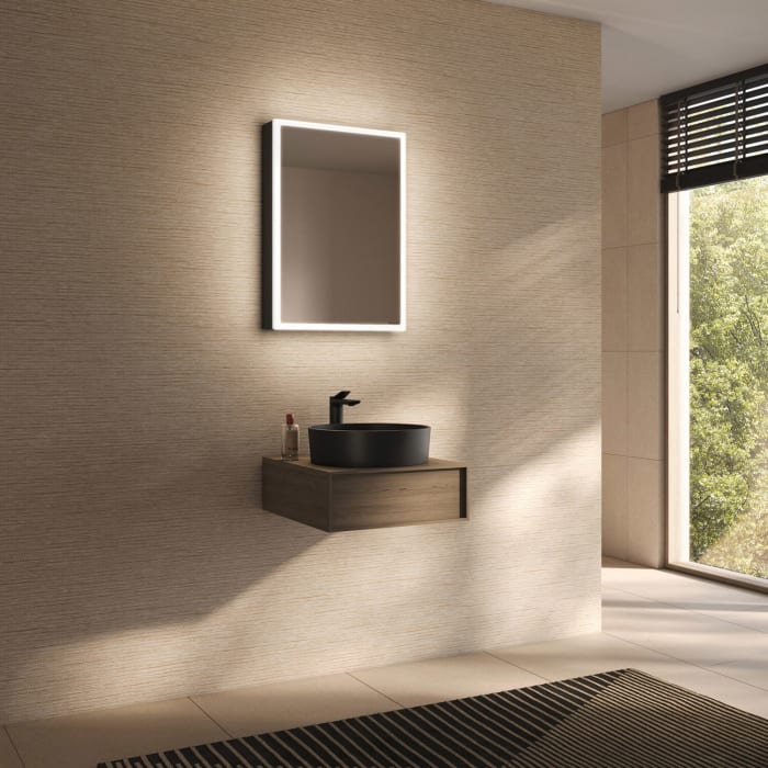 Schneider GLOW D2W Spiegelschrank GLO1 50/1/D2W/R 51,3 x 73,6 cm, Anschlag links, CH