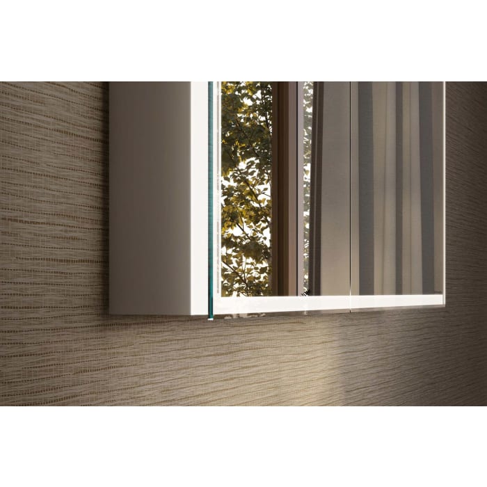 Schneider GLOW D2W Spiegelschrank GLO1 130/2/D2W 131,3 x 73,6 cm, 2-türig, CH