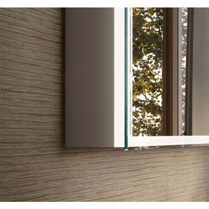 Schneider GLOW D2W Spiegelschrank GLO1 150/3/GT/D2W 151,3 x 73,6 cm, DE