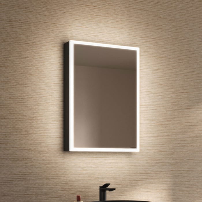 Schneider GLOW D2W Spiegelschrank GLO1 50/1/D2W/R 51,3 x 73,6 cm, Anschlag links, CH