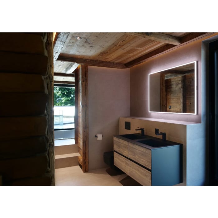 Schneider GLOW HCL Lichtspiegel A/SP 120/HCL 120 x 76 cm mit LED Beleuchtung und Tageszeitsteuerung