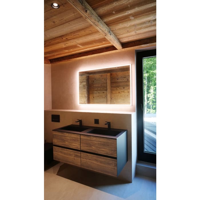 Schneider GLOW HCL Lichtspiegel A/SP 150/HCL 150 x 76 cm mit LED Beleuchtung und Tageszeitsteuerung