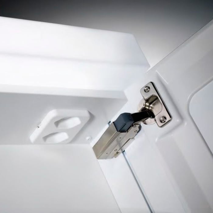 Schneider LOW Line LED Spiegelschrank LOW 90/2/LED 89,5 x 75,6 cm, DE