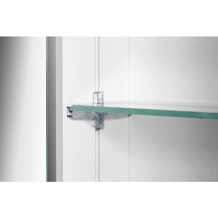 Schneider LOW plus LED Spiegelschrank LOP 70/2/LED 69,5 x 74,7 cm, 4000 K, Steckdose links und rechts, DE