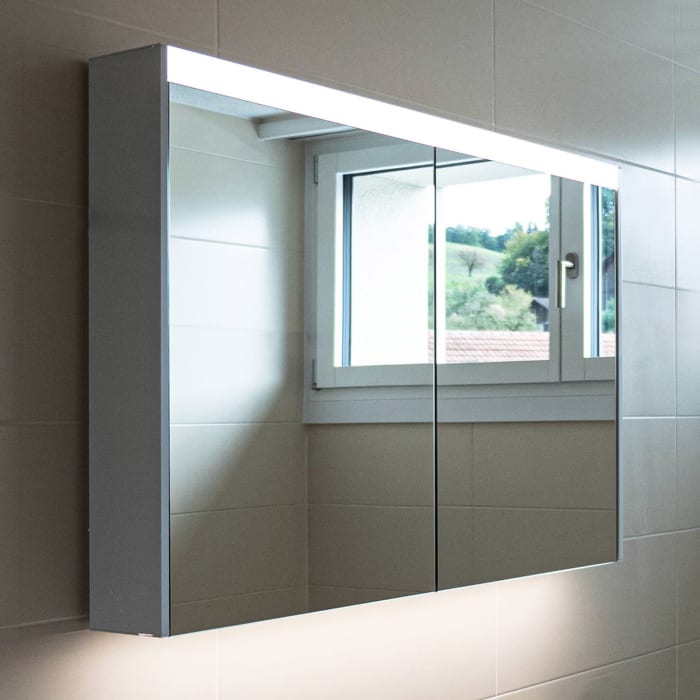 Schneider OBJECT Line Superior LED Spiegelschrank OLS1 100/3/LED 99,5 x 74,3 cm, 3000 K, DE